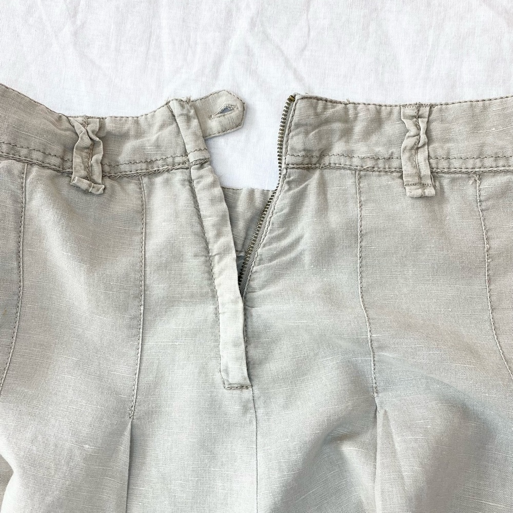 H&M Linen Blend Pleated Skirt - Picture 11 of 12
